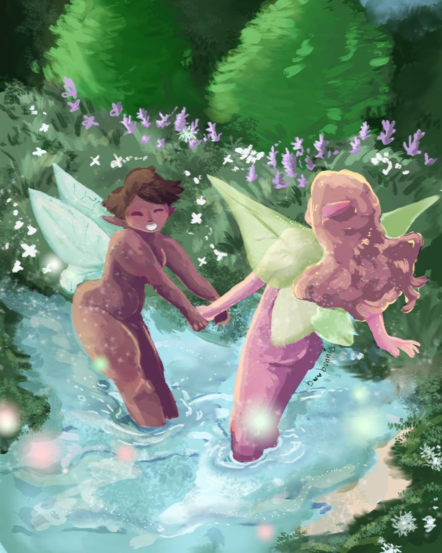 Wings and Flowers | May 2025 Art Contest